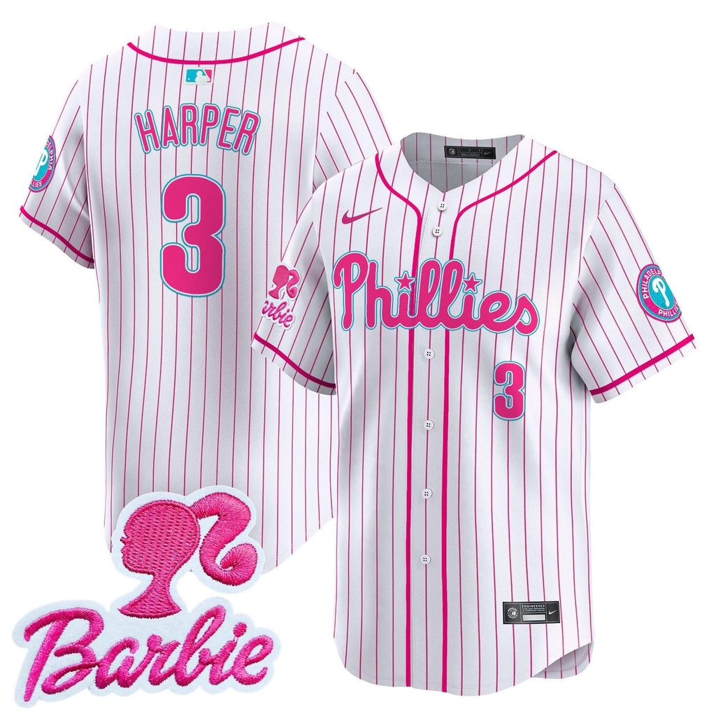 PP Barbie Patch Vapor Premier Limited Jersey - Stitched