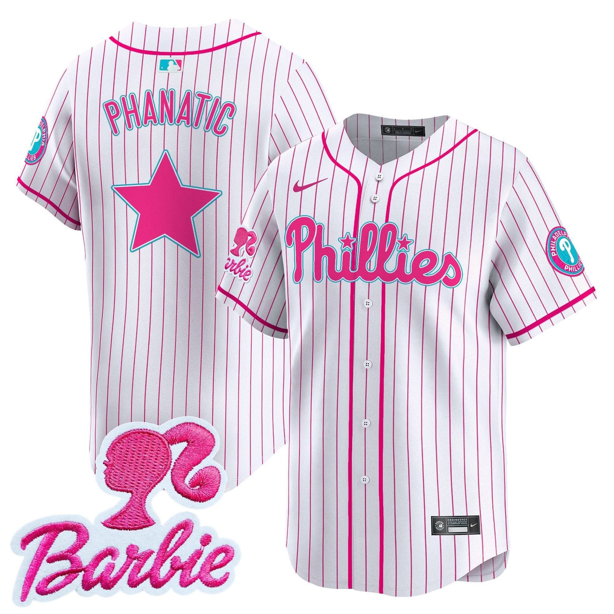 PP Barbie Patch Vapor Premier Limited Jersey - Stitched