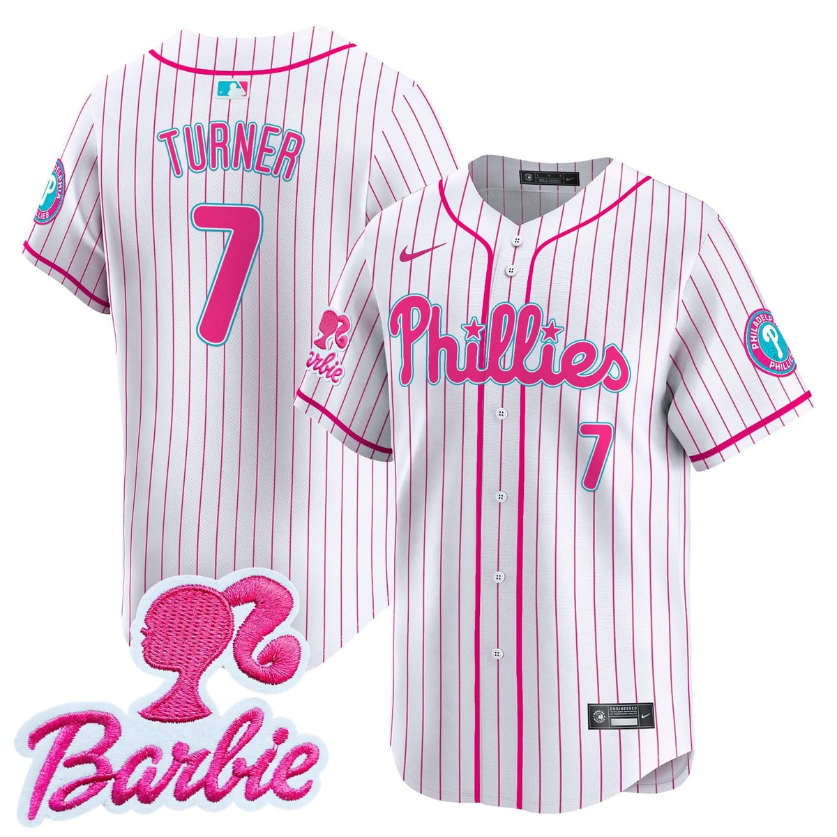 PP Barbie Patch Vapor Premier Limited Jersey - Stitched