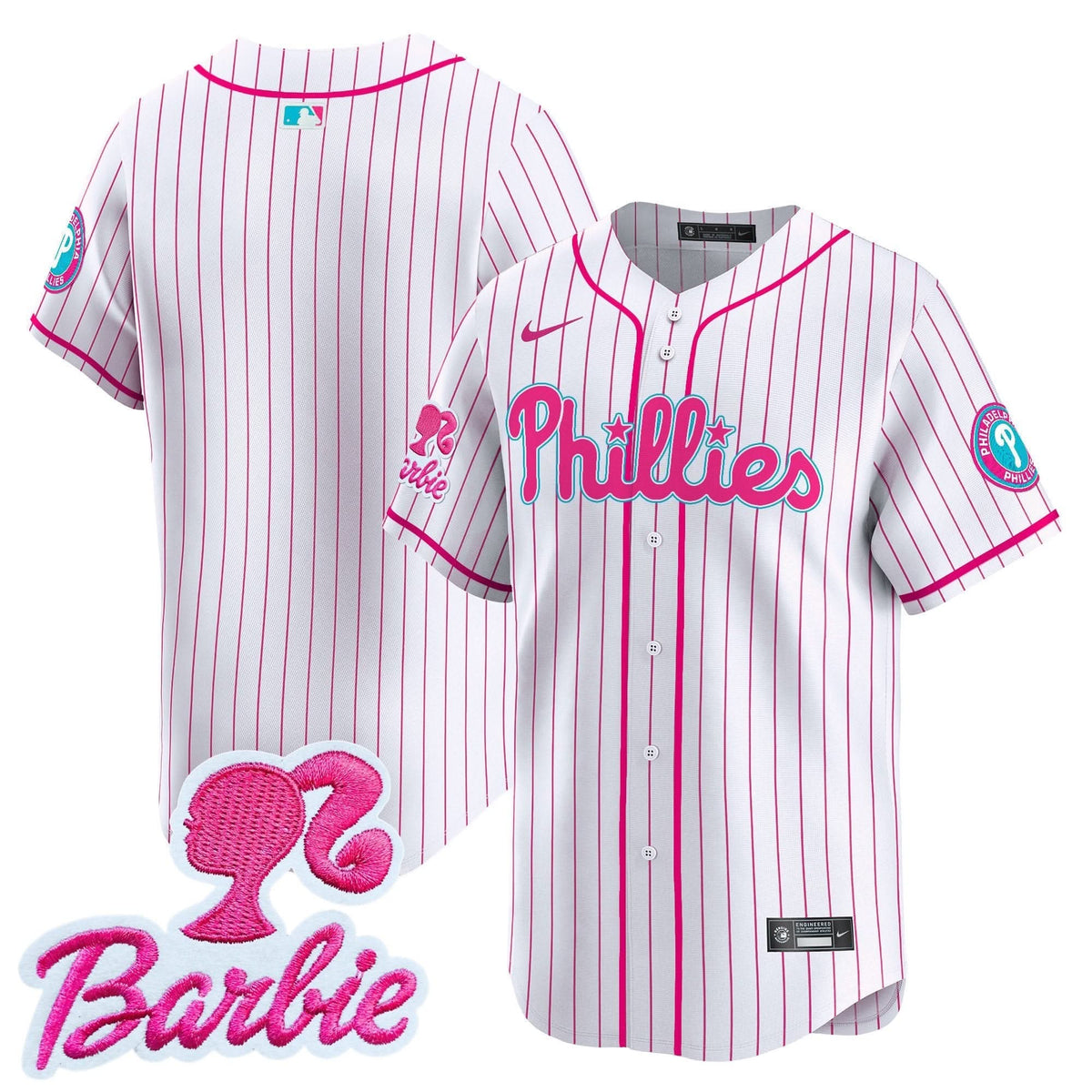PP Barbie Patch Vapor Premier Limited Jersey - Stitched