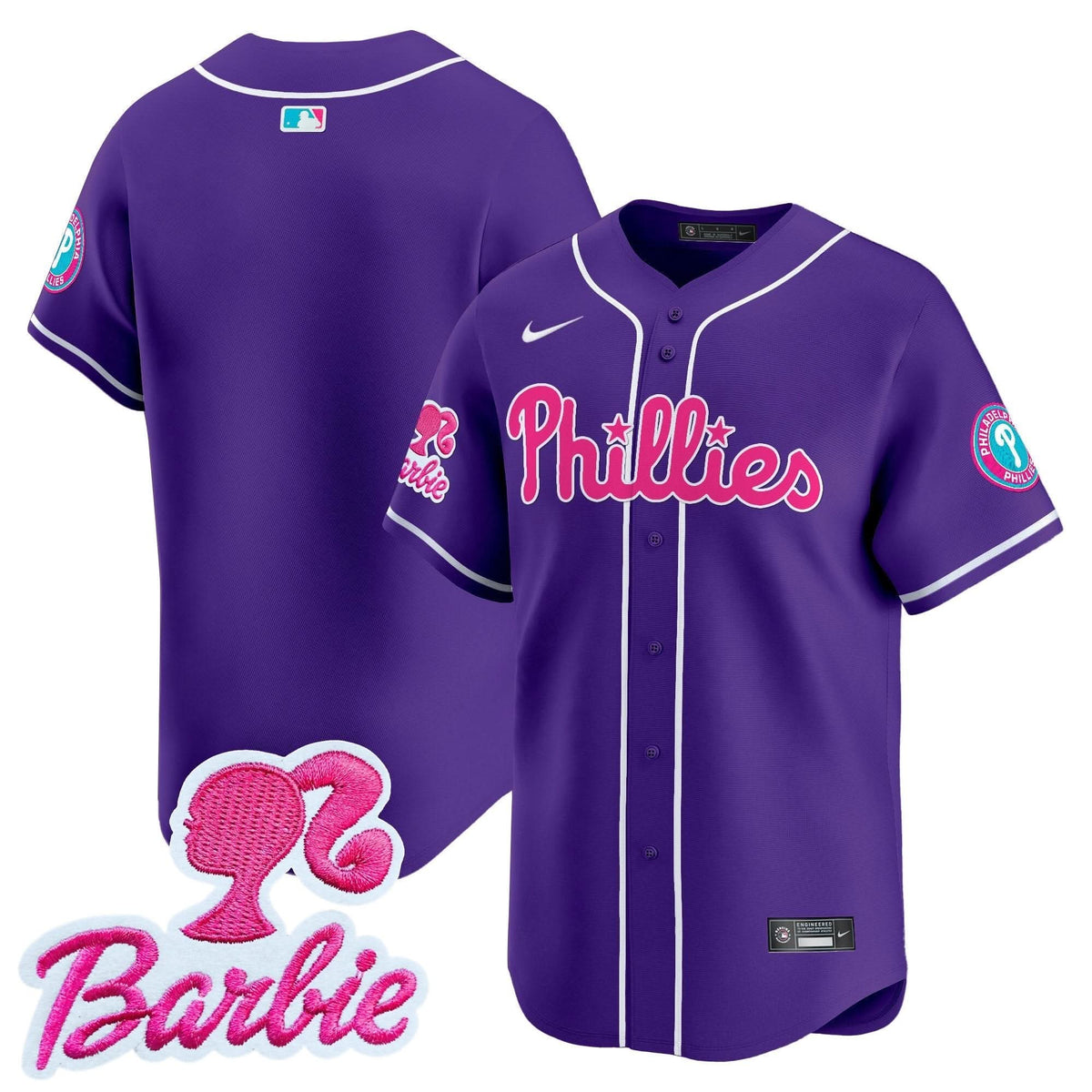 PP Barbie Patch Vapor Premier Limited Jersey - Stitched